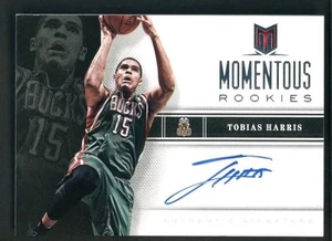 2013 Panini Momentous Tobias Harris Bucks RC Rookie ON CARD AUTOGRAPH auto  - Picture 1 of 2