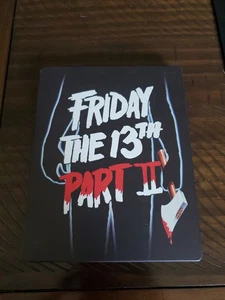 Friday the 13th, Part 2 40th Anniversary Blu-ray SteelBook See Photos - Foto 1 di 6