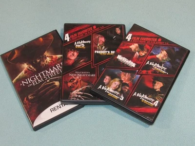 9-Film DVD Lot: A NIGHTMARE ON ELM STREET Complete COLLECTION ~Freddy Krueger~ - Image 1 of 4