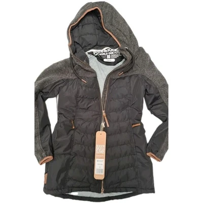 ALIFE AND KICKIN Jacke Softhell Parka Cobiea schwarz S bis XXXL (4 143) NEU - Bild 1 von 4