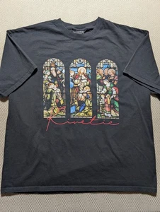 Kinetic Kings California Boutique Streetwear Skate Stained Glass Oversized Large - Afbeelding 1 van 5