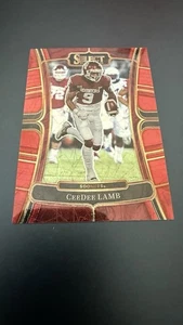 2023 Select Red Lazer Prizm #60 Ceedee Lamb Dallas Cowboys - Picture 1 of 2