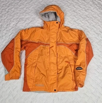 Chaqueta Columbia Cremallera Completa Forrada con Capucha Naranja Juvenil 18/20 Foto 1 de 4