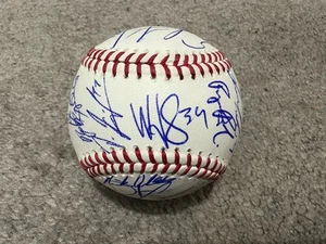 Pelota de béisbol 2025 firmada por el equipo Colorado Rockies certificado de autenticidad Beck Moniak Doyle - Imagen 1 de 12