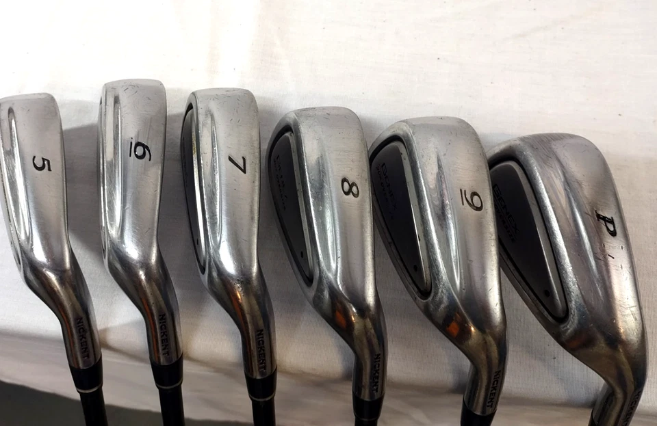 NICKENT 3DX  Golf Club Iron Set 5-PW ⛳️ UST Graphite Shaft R Flex RH 6 Clubs - Image 1 of 4