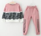 Tracksuit Girl Clothes Toddler Cute Spring Autumn 2pcs Set Outfit Tops Pants Kid