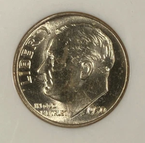 1950 Rosevelt Dime. .10. NGC MS66W . Scarce W Designation - Picture 1 of 5