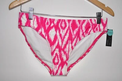 Roupa de banho feminina Apt 9 biquíni parte inferior tamanho médio M natação framboesa nova - Imagem 1 de 4
