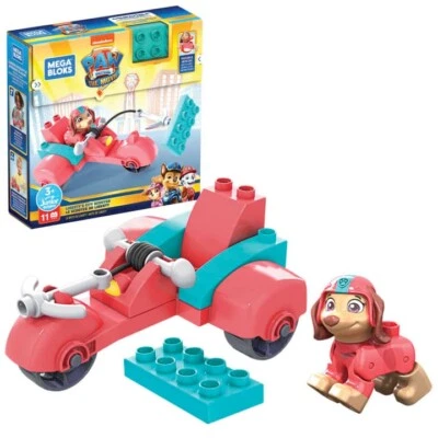 New Mega Bloks Nickelodeon Paw Patrol Liberty's City Scooter 11 Piece Playset - Image 1 of 3