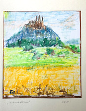 Burg Hohenzollern , 72379 Hechingen, Aquarelle Original,