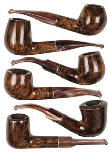 Passatore Pito Marrón Oscuro/Bruyere/Anillo/ Made IN Italy / 6 Modelos - Imagen 1 de 5