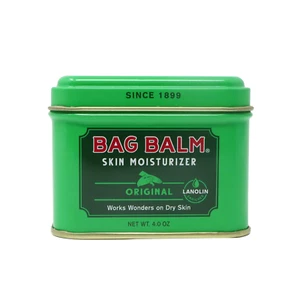 Bag Balm Skin Moisturizer with Lanolin for Chapped Lips, Dry Skin and More | 4oz - Picture 1 of 12