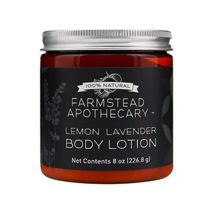 Farmstead Apothecary 100% Plant Based Body Lotion with Organic Safflower Oil, - Picture 1 of 7