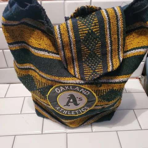 MLB Oakland A's Mexican backpack handmade aztec tote bag Cover