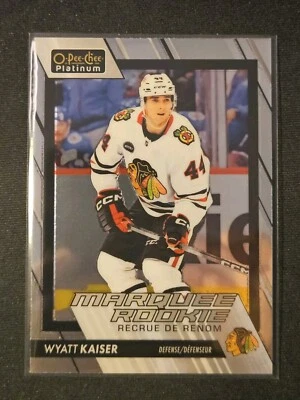 23-24 O-Pee-Chee Platinum Wyatt Kaiser Marquee Rookie - Image 1 of 2