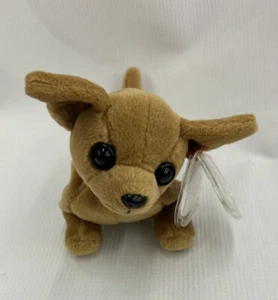 Ty Tiny The Dog Beanie Baby 4234 1998 Super RARO Ottime Condizioni - Foto 1 di 5