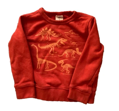 BabyGap Crewneck Sweatshirt Dinosaur Pullover 3T - Image 1 of 3