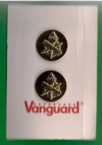 PAIR ARMY ENLISTED CIVIL AFFAIRS COLLAR PINS  Vanguard - Picture 1 of 1