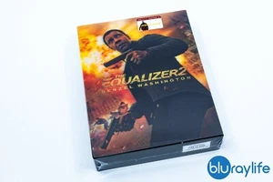 The Equalizer 2 Blu-ray SteelBook Doble Lenticular XL Deslizante Completo E2 Filmarena - Imagen 1 de 5