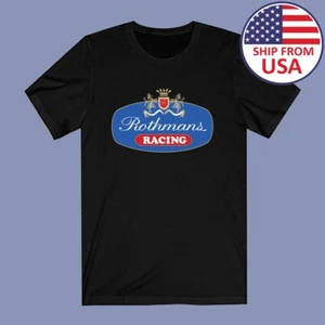 Rothmans Racing Team Auto Motorrad Herren schwarz Größe S bis 5XL - Bild 1 von 2