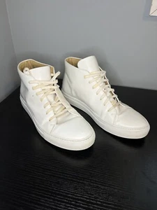 COMMON PROJECTS ORIGINALS ACHILLES HIGH WHITE MEN’S US 11 / EU 44 - Picture 1 of 5