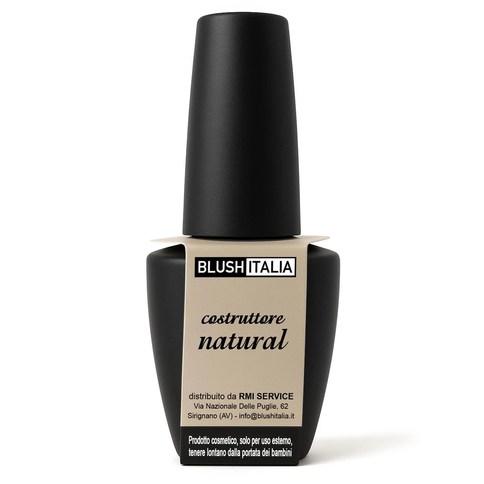 BLUSH ITALIA GEL COSTRUTTORE NATURAL 15ML PER RICOSTRUZIONE UNGHIE - Immagine 1 di 1