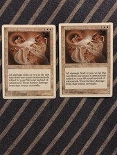 Reverse Damage X2 5th Edition Moderate Play Magic The Gathering