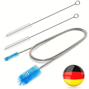 Schlauchbürste Aquarium Schlauch Reinigung Algen Bürste Schlauch Felxibel Set - Bild 1 von 5