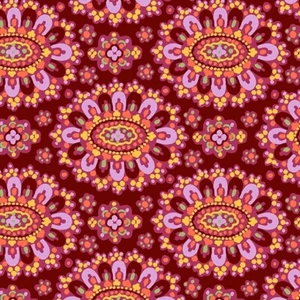 OOP Amy Butler Eternal Sunshine PWAB162 - Cloisonne - Cabernet, cotton fabric - Bild 1 von 1