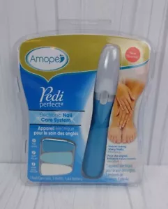 Amope Pedi Perfect Electronic Nail Care System With Replacement Heads - Picture 1 of 2