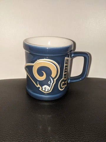 NFL Football LA Rams Los Angeles  ST Louis Cup Mug 2000 NFLP Cover