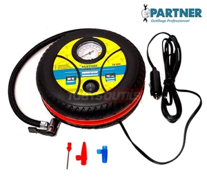 Mini compresseur d'air 12V portatif 5 Bar 18L/Min COMPACT 96W PARTNER PA-009 - Picture 1 of 8
