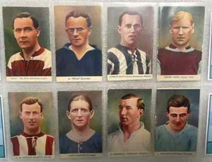 1922 Pals Magazine - Famous Footballers Fine Art Supplement - Full Set of 8 - Picture 1 of 7