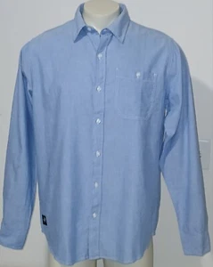 Neu Winchester Herren Western Chambray Knopfleiste Langarm Hemd Größe L - Bild 1 von 6