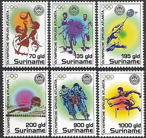 Suriname 1996 set sg 1672-7 MNH Olympics - Picture 1 of 2