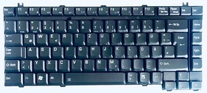 deutsche QWERTZ Tastatur für Toshiba Satellite A110 A120 A135 Series DE Neu - Bild 1 von 2