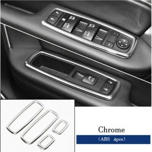 Car Window Lift Button Trim Frame Fit Durango Journey Cherokee Grand Cherokee - Picture 1 of 10