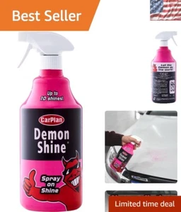 Spray con aroma a cereza Demon Shine 34 fl oz - Tratamiento de brillo automotriz sin esfuerzo - Imagen 1 de 11