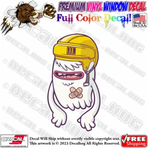 Helmets Are Overrated JDM Funny Full Color Car Truck Window Vinyl Decal Sticker. - Picture 1 of 9