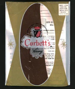 Pantimedias Corbett's Vintage Años 60 Marrón MUY PEQUEÑAS TALLA 75-110 lb - Imagen 1 de 2