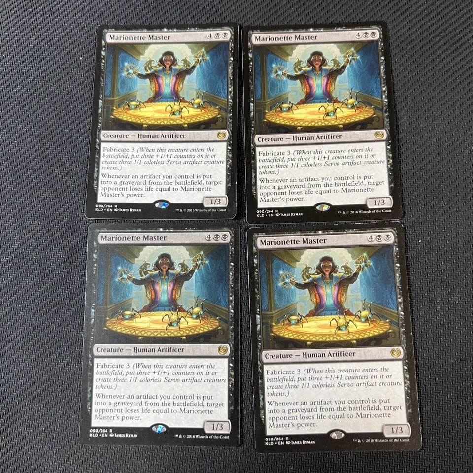 Marionette Master Magic The Gathering Mtg Rare Kaladesh Card 4 - Image 1 of 4