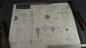 KOKU-FAN Stampa/Disegno 32-19 1:32 Kawasaki Ki-45 KaiC Toriyu 1971 15x20" - Foto 1 di 7