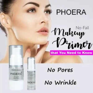 PHOERA PRIMER FACE MAKEUP CONTROL OIL MOISTURISE SKIN LINES PORES - Picture 1 of 6