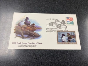 US RW56 Duck Stamp $12.50 FDC On Fleetwood Cover  - Picture 1 of 2