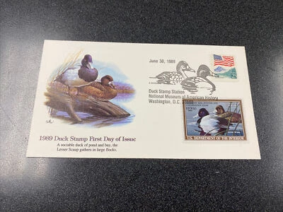 US RW56 Duck Stamp $12.50 FDC On Fleetwood Cover  - Image 1 of 2
