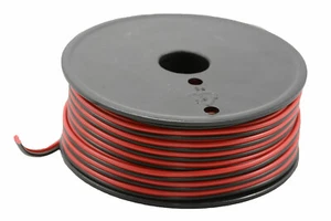 16 AWG Reißverschluss Kabel Haus & KFZ Lautsprecherkabel 100 Fuß - Bild 1 von 1