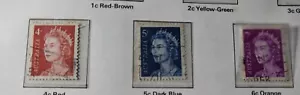 Stamps 📮 1966-1971 Queen Elizabeth II Set of 3 📮 4c 6c 7c - Bild 1 von 1