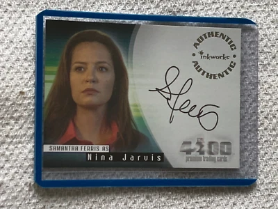 The 4400 Auto #A-14 2006 Inkworks Samantha Ferris as Nina Jarvis NM - Image 1 of 2