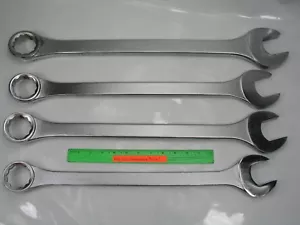 4pc Jumbo Combination Wrench Set, Blackhawk? USA - Picture 1 of 6