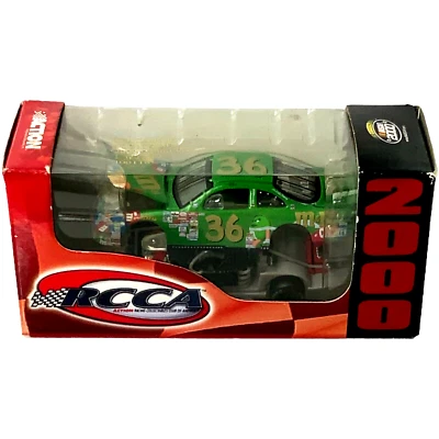 2000 Action 1/64 #36 Ken Schrader Green M&M’s RCCA Club Car Full Chassis 1/1,512 - Image 1 of 3